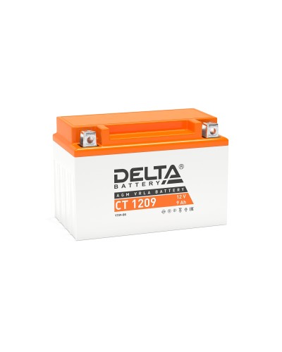 Delta CT 1209. Аккумулятор герметичный свинцово-кислотный стартерный. Delta в Комсомольске-на-Амуре