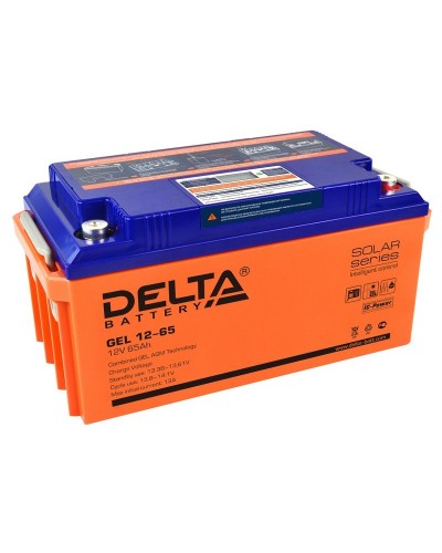 Delta GEL 12-65. Аккумулятор герметичный свинцово-кислотный. Delta в Комсомольске-на-Амуре