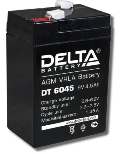 Delta DT 6045. Аккумулятор герметичный свинцово-кислотный. Delta в Комсомольске-на-Амуре