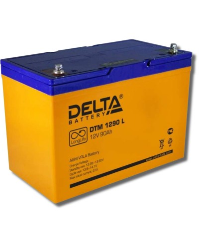 Delta DTM 1290 L. Аккумулятор герметичный свинцово-кислотный. Delta в Комсомольске-на-Амуре