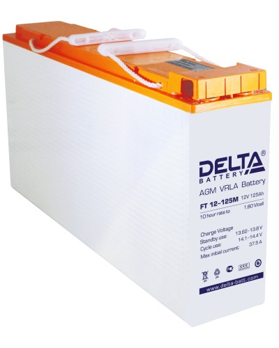 Delta FT 12-125 M. Аккумулятор герметичный свинцово-кислотный. Delta в Комсомольске-на-Амуре
