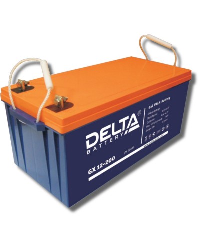 Delta GX 12-200. Аккумулятор герметичный свинцово-кислотный. Delta в Комсомольске-на-Амуре