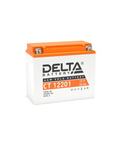 Delta CT 1220.1. Аккумулятор герметичный свинцово-кислотный стартерный. Delta в Комсомольске-на-Амуре