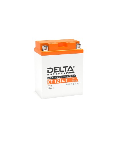 Delta CT 1214.1. Аккумулятор герметичный свинцово-кислотный стартерный. Delta в Комсомольске-на-Амуре