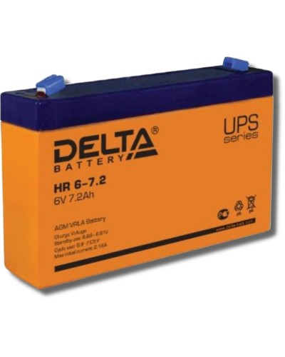 Delta HR 6-7.2. Аккумулятор герметичный свинцово-кислотный. Delta в Комсомольске-на-Амуре
