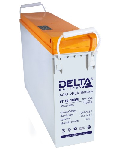 Delta FT 12-180 M. Аккумулятор герметичный свинцово-кислотный. Delta в Комсомольске-на-Амуре