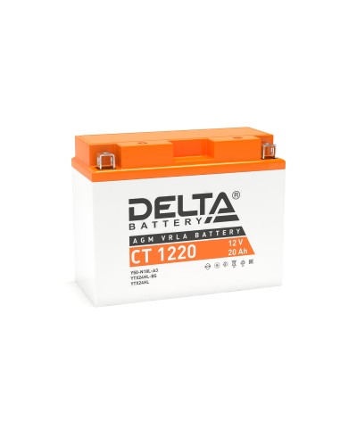 Delta CT 1220. Аккумулятор герметичный свинцово-кислотный стартерный. Delta в Комсомольске-на-Амуре