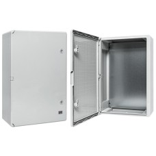 Бокс пластиковый с монтажной платой 600х400х200 IP65 PROxima (PB65MP008). Бокс пластиковый антивандальный. EKF