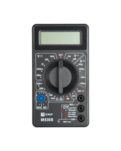 Мультиметр цифровой M830B Master (In-180701-bm830B). Мультиметр цифровой. EKF в Комсомольске-на-Амуре
