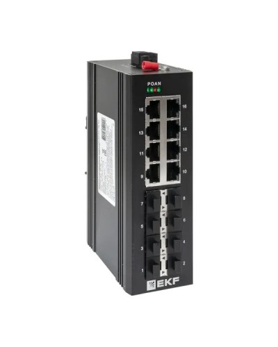 TSX-U-8GX/SFP-8GT. Промышленный неуправляемый коммутатор. EKF в Комсомольске-на-Амуре