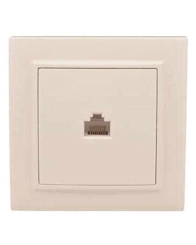 Минск Розетка RJ-45 1-мест. СП (ERK01-035-20). Розетка RJ-45 1-мест. СП. EKF в Комсомольске-на-Амуре