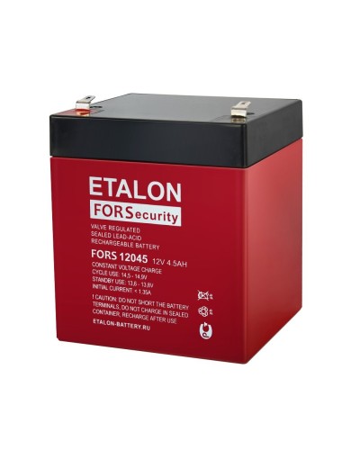 ETALON FORS 12045. Аккумулятор герметичный свинцово-кислотный. ETALON в Комсомольске-на-Амуре