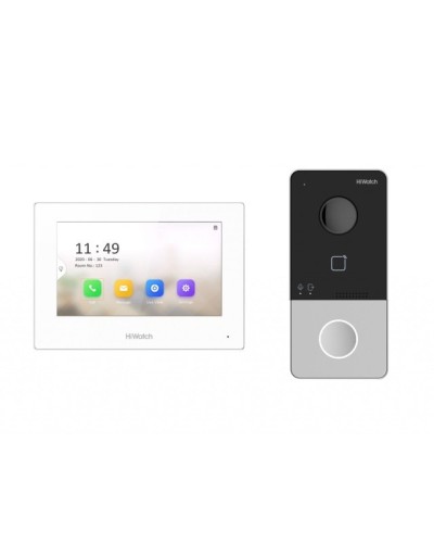 DS-D100IKWF(B). Комплект IP-видеодомофона. HiWatch в Комсомольске-на-Амуре