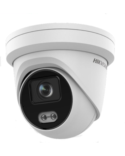 DS-2CD2327G2-LU(C)(4мм). Профессиональная видеокамера IP купольная. Hikvision в Комсомольске-на-Амуре