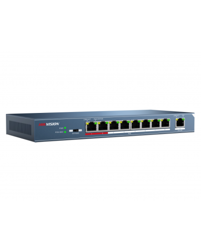 DS-3E0109P-E/M(B). Коммутатор с питанием POE. Hikvision в Комсомольске-на-Амуре