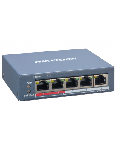 DS-3E1105P-EI. Коммутатор с POE. Hikvision в Комсомольске-на-Амуре