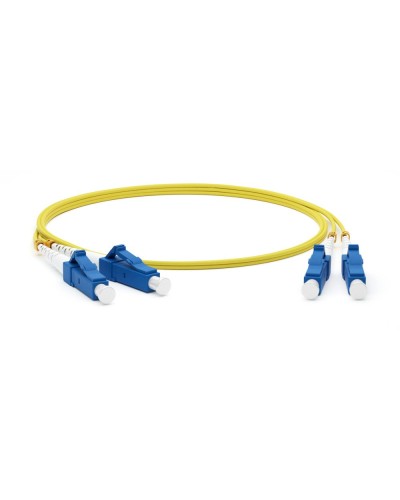 FC-D2-9-LC/UR-LC/UR-H-10M-LSZH-YL. Патч-корд волоконно-оптический одномодовый. Hyperline в Комсомольске-на-Амуре