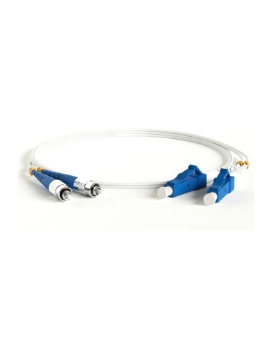 FC-D2-9A1-FC/UR-LC/UR-H-1M-LSZH-WH. Патч-корд волоконно-оптический FC-LC. Hyperline в Комсомольске-на-Амуре