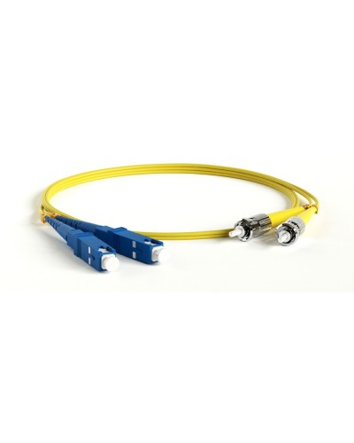 FC-D2-9A1-SC/UR-ST/UR-H-1M-LSZH-WH. Патч-корд волоконно-оптический ST-SC. Hyperline в Комсомольске-на-Амуре