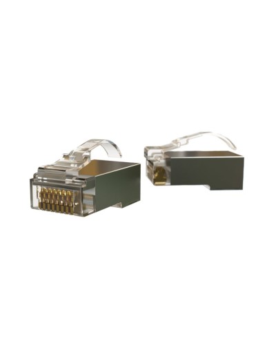 PLEZ-8P8C-UA-C6-SH-100 (100 шт). Разъем RJ-45. Hyperline в Комсомольске-на-Амуре