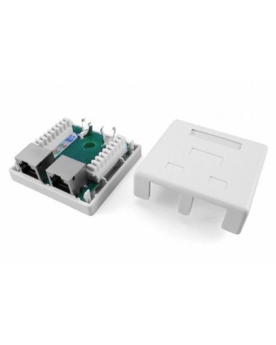 SB1-2-8P8C-C5e-SH-WH. Розетка RJ-45. Hyperline в Комсомольске-на-Амуре