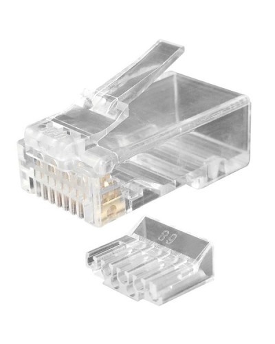 PLUG-8P8C-UV-C6-100 (100 шт). Разъем RJ-45. Hyperline в Комсомольске-на-Амуре