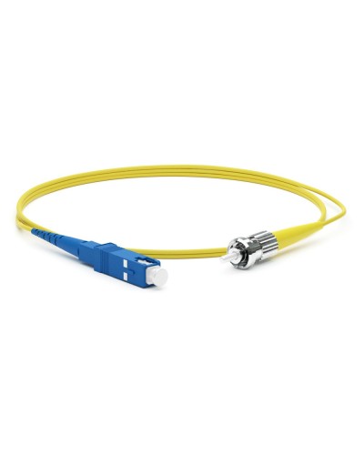FC-S2-9-SC/UR-ST/UR-H-1M-LSZH-YL. Патч-корд волоконно-оптический одномодовый. Hyperline в Комсомольске-на-Амуре