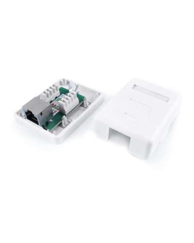 SB1-1-8P8C-C6-SH-WH. Розетка RJ-45. Hyperline в Комсомольске-на-Амуре