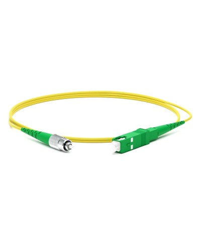 FC-S2-9-FC/AR-SC/AR-H-15M-LSZH-YL. Патч-корд волоконно-оптический одномодовый. Hyperline в Комсомольске-на-Амуре