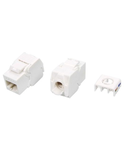 KJ8-8P8C-C6-180-TLS-WH. Вставка Keystone Jack RJ-45. Hyperline в Комсомольске-на-Амуре