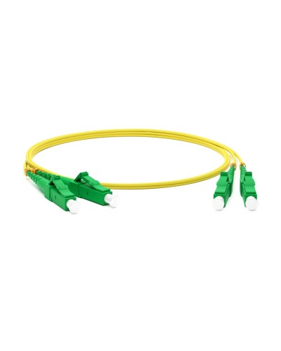 FC-D2-9-LC/AR-LC/AR-H-3M-LSZH-YL. Патч-корд волоконно-оптический одномодовый. Hyperline в Комсомольске-на-Амуре