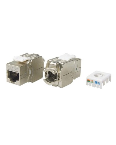 KJ8-8P8C-C5e-180-TLS-SH-F-WH. Вставка Keystone Jack RJ-45. Hyperline в Комсомольске-на-Амуре