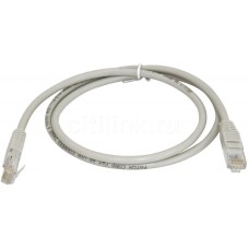 PC-LPM-UTP-RJ45-RJ45-C5e-1M-LSZH-GY. Патч-корд медный. Hyperline
