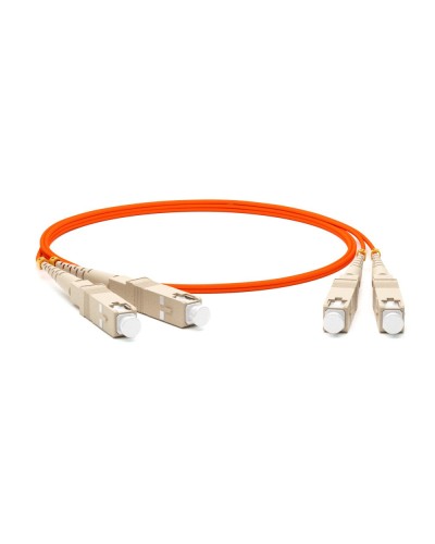 FC-D2-62-SC/PR-SC/PR-H-2M-LSZH-OR. Патч-корд волоконно-оптический многомодовый. Hyperline в Комсомольске-на-Амуре