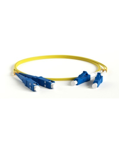 FC-D2-9A1-LC/UR-SC/UR-H-2M-LSZH-WH. Патч-корд волоконно-оптический LC-SC. Hyperline в Комсомольске-на-Амуре
