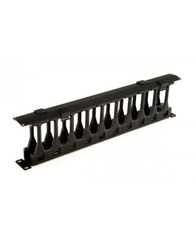 CMF-1U-FPL106-MCOV-RAL9005. Кабельный организатор 19. Hyperline в Комсомольске-на-Амуре