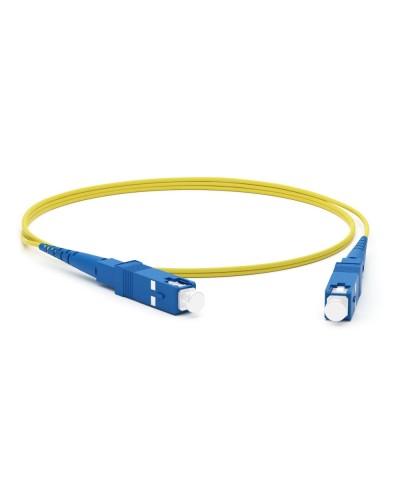 FC-S2-9-SC/UR-SC/UR-H-1M-LSZH-YL. Патч-корд волоконно-оптический одномодовый. Hyperline в Комсомольске-на-Амуре