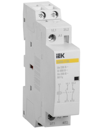 Контактор модульный КМ20-11M AC (MKK11-20-11). Контактор модульный. IEK в Комсомольске-на-Амуре