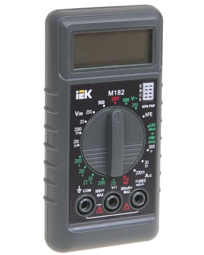 Мультиметр цифровой Compact M182 (TMD-1S-182). Мультиметр цифровой. IEK в Комсомольске-на-Амуре