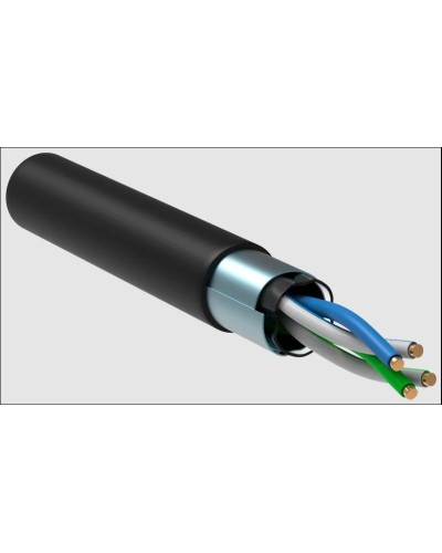 GENERICA U/UTP 5E 24AWG 2PR LDPE черный (BC3-C5E02-139-305-R-G). Кабель «витая пара» (LAN) для структурированных систем связи. IEK в Комсомольске-на-Амуре