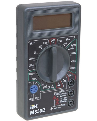 Мультиметр цифровой Universal M830B (TMD-2B-830). Мультиметр цифровой. IEK в Комсомольске-на-Амуре