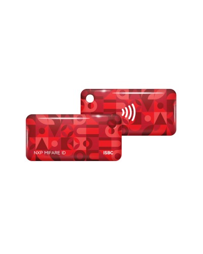 ISBC Mifare ID Standard (красный). Брелок. ISBC в Комсомольске-на-Амуре