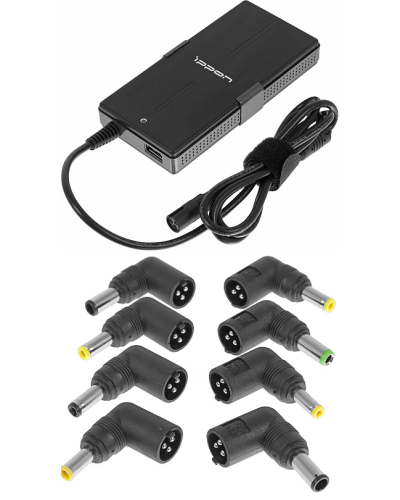 Блок питания Ippon S65U автоматический 65W 15V-19.5V 11-connectors 3.5A 1xUSB 2.1A, LED индикатор (651781). Блок питания. Ippon в Комсомольске-на-Амуре