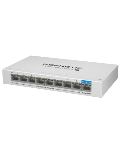 Keenetic KN-4710 (L2) 9х1Гбит/с 8PoE+ 120W. Коммутатор с PoE. KEENETIC в Комсомольске-на-Амуре