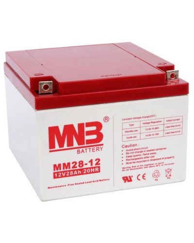MNB MM 28-12. Аккумулятор герметичный свинцово-кислотный. MNB в Комсомольске-на-Амуре