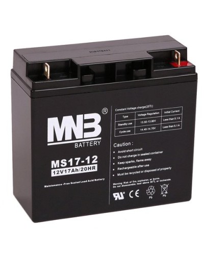 MNB MS 17-12. Аккумулятор герметичный свинцово-кислотный. MNB в Комсомольске-на-Амуре