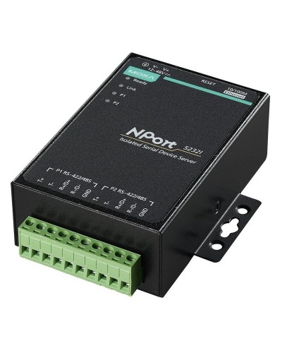 NPort 5232I. 2-портовый асинхронный сервер. MOXA в Комсомольске-на-Амуре
