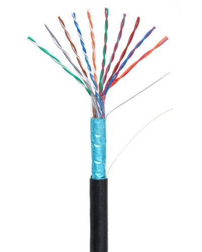 F/UTP 10pair, Cat5, Out, PE (EC-UF010-5-PE-BK-3). Кабель «витая пара» (LAN) для структурированных систем связи. NETLAN в Комсомольске-на-Амуре