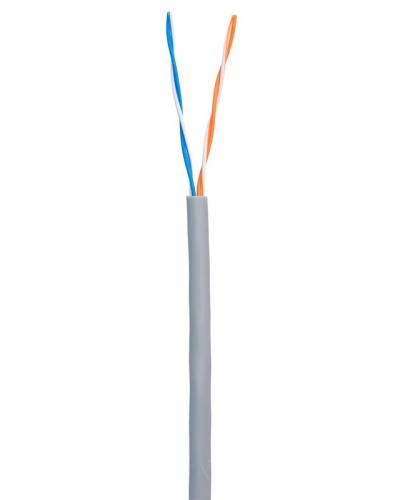 U/UTP 2pair, Cat5, In, PVC (EC-UU002-5-PVC-GY). Кабель «витая пара» (LAN) для структурированных систем связи. NETLAN в Комсомольске-на-Амуре