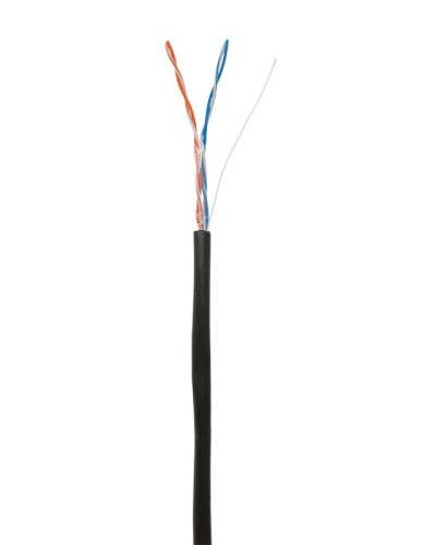 U/UTP 2pair, Cat5, Out, PE (EC-UU002-5-PE-BK). Кабель «витая пара» (LAN) для структурированных систем связи. NETLAN в Комсомольске-на-Амуре